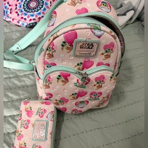 Loungefly Grogu Valentines Day set